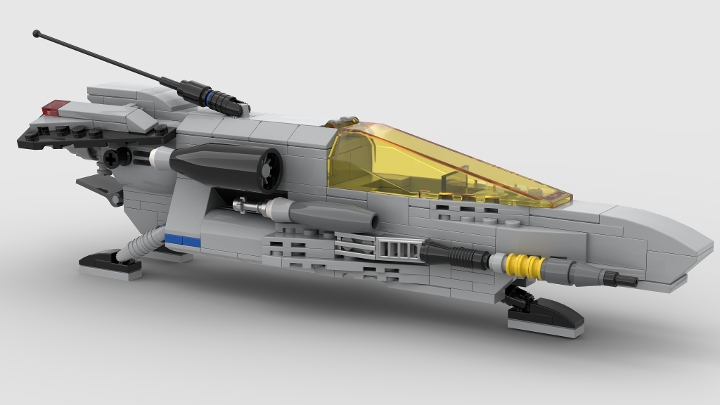 The Hornet heavy V3 from BrickLink Studio [BrickLink]