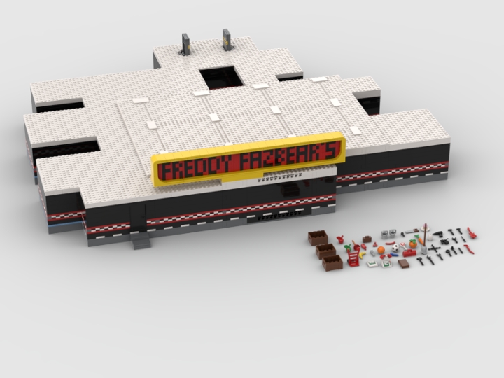 Lego discount fnaf pizzeria