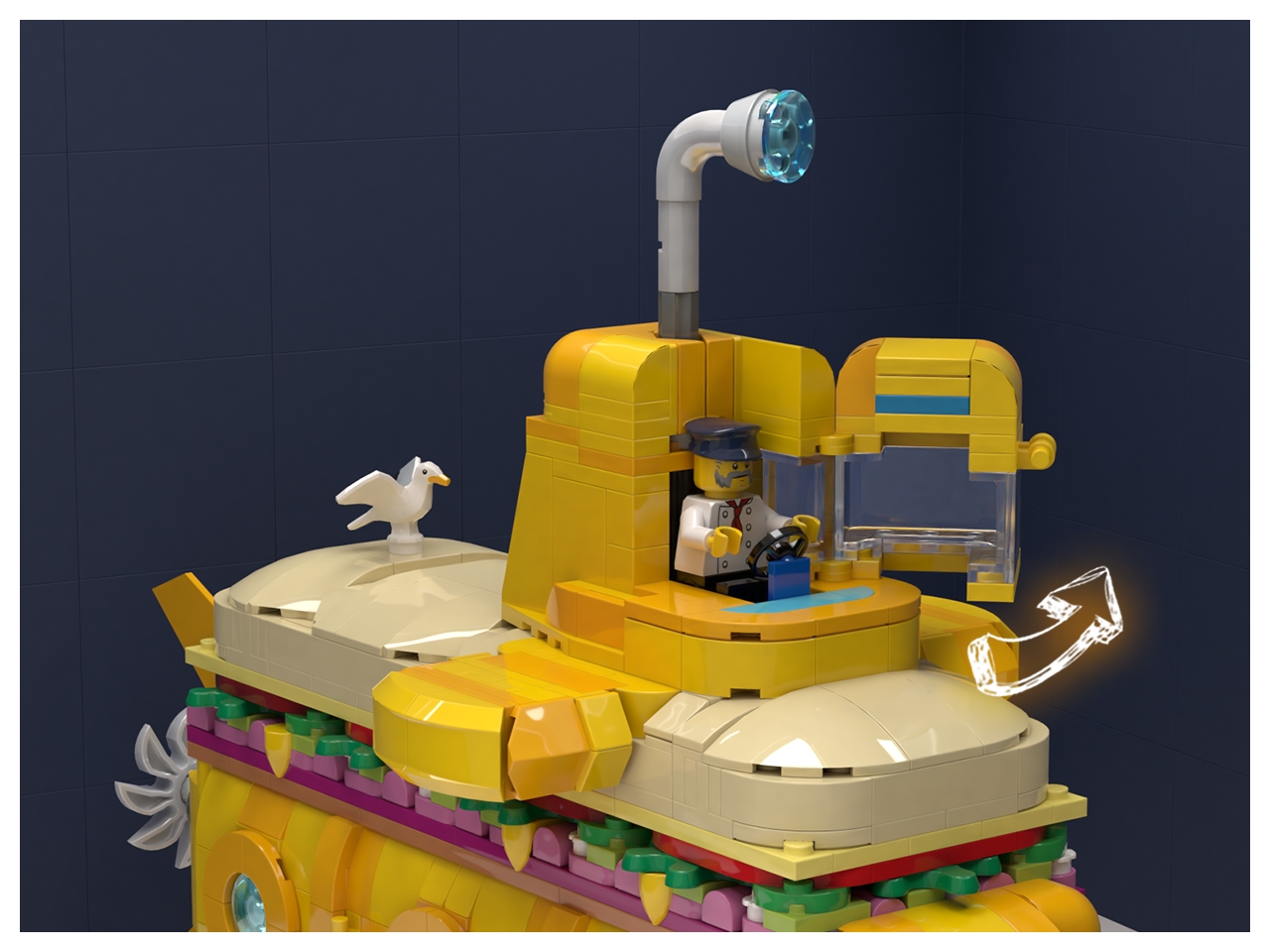 Bricklink best sale yellow submarine