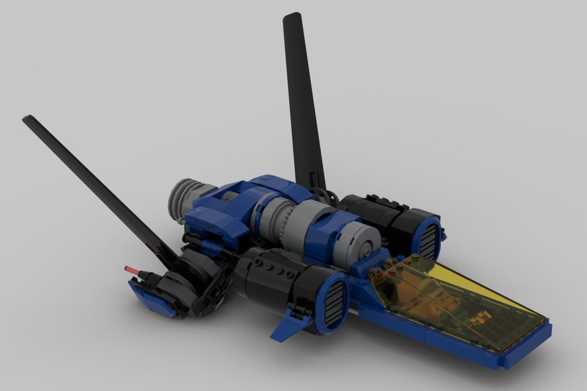 [Three Modular Spaceships V2] [BrickLink]