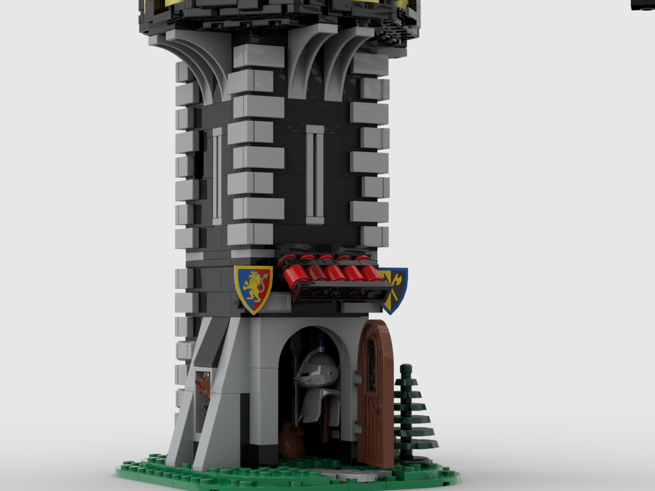 Lego black tower new arrivals