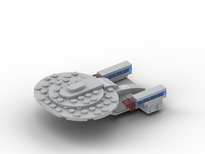 USS Enterprise-D from BrickLink Studio [BrickLink]