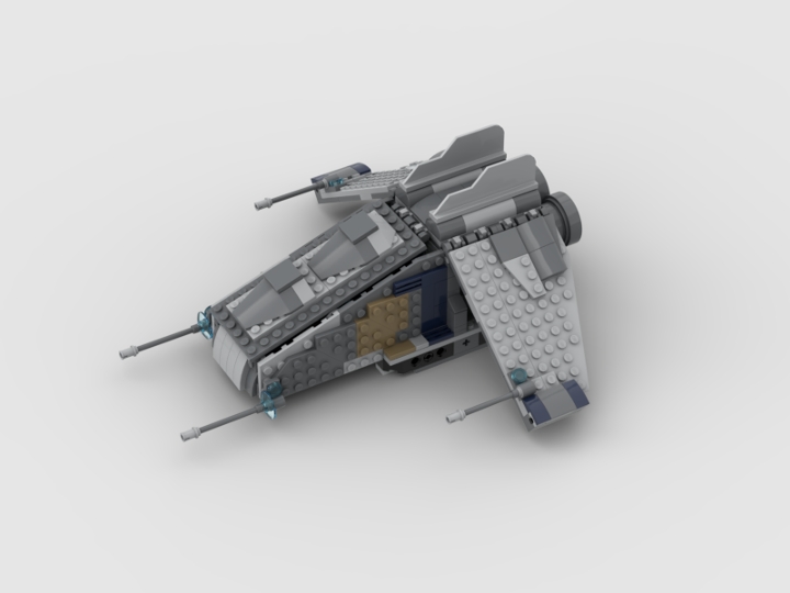 Star Wars Gunship - 75147 Star Scavenger Alternate Build from BrickLink ...