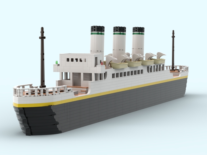 Ocean Liner from BrickLink Studio [BrickLink]