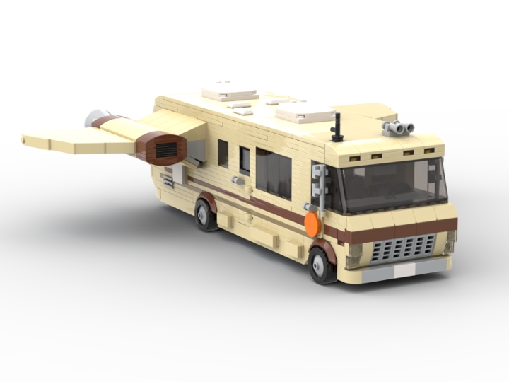 Spaceballs Eagle-5 Winnebago from BrickLink Studio [BrickLink]