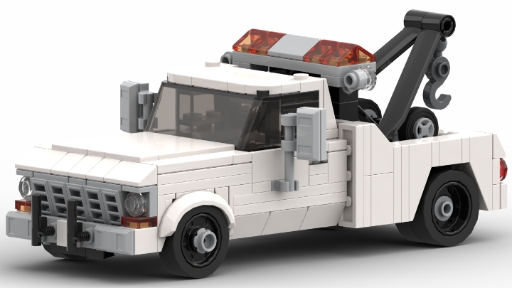 LEGO MOC Ford Zakspeed Capri - Mk III - 1981 (Base White) by Ftek_Blocks