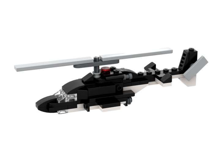 Micro Airwolf from BrickLink Studio [BrickLink]