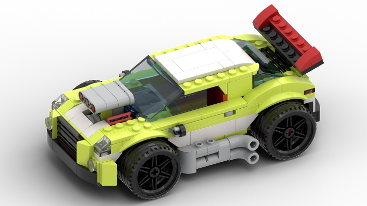 31127 Street Racer From Bricklink Studio [bricklink]