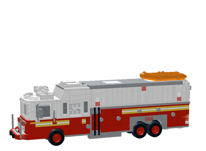 FDNY Heavy Rescue from BrickLink Studio [BrickLink]