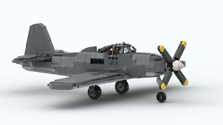 P-63 Kingcobra from BrickLink Studio [BrickLink]