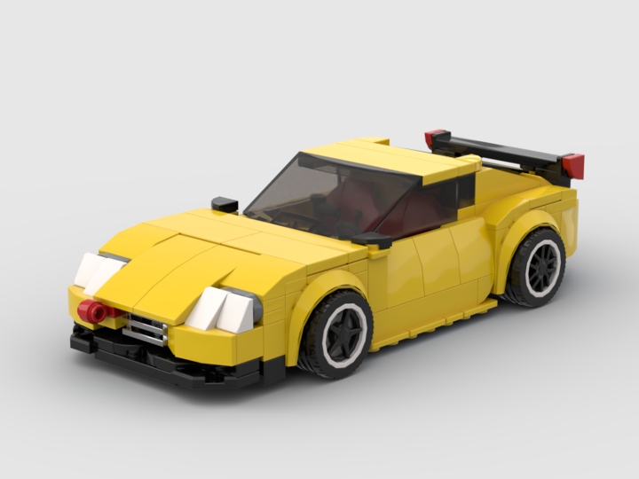 Toyota Supra A80 MK4 from BrickLink Studio [BrickLink]