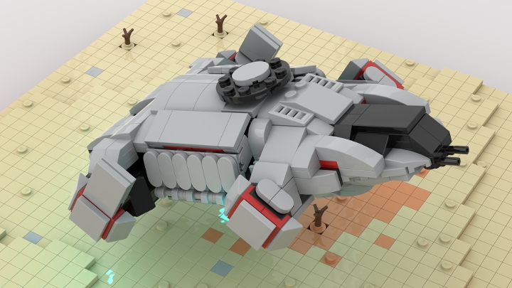 Star Citizen Anvil Terrapin from BrickLink Studio [BrickLink]