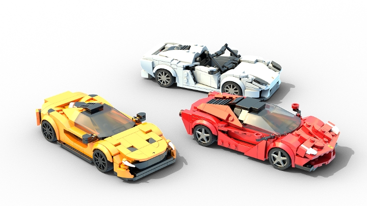 S.C MOC- The Holy Trinity from BrickLink Studio [BrickLink]