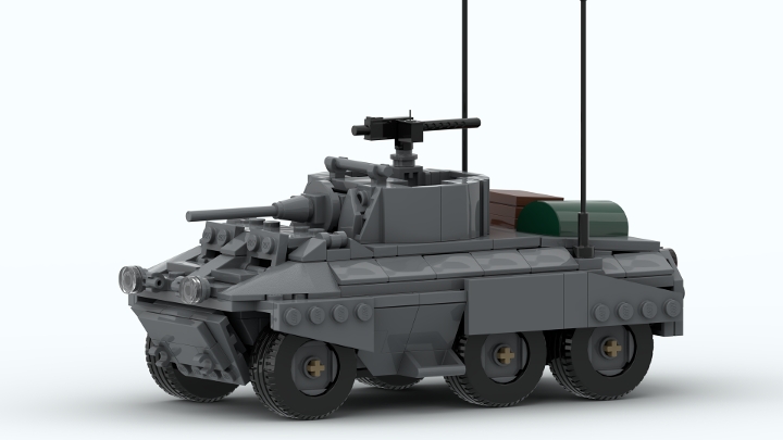 M8 Greyhound from BrickLink Studio [BrickLink]