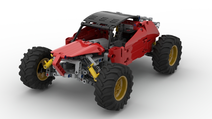 Beach buggy from BrickLink Studio [BrickLink]