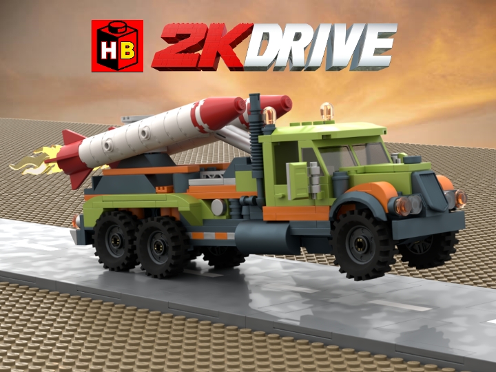 Rockin' Rocket Truck from BrickLink Studio [BrickLink]
