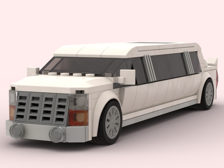 Limousine from BrickLink Studio [BrickLink]