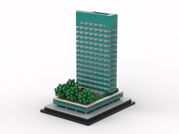 Lever House from BrickLink Studio [BrickLink]