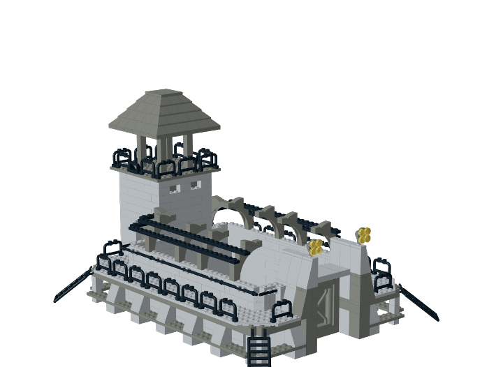 Velociraptor Pen from BrickLink Studio [BrickLink]