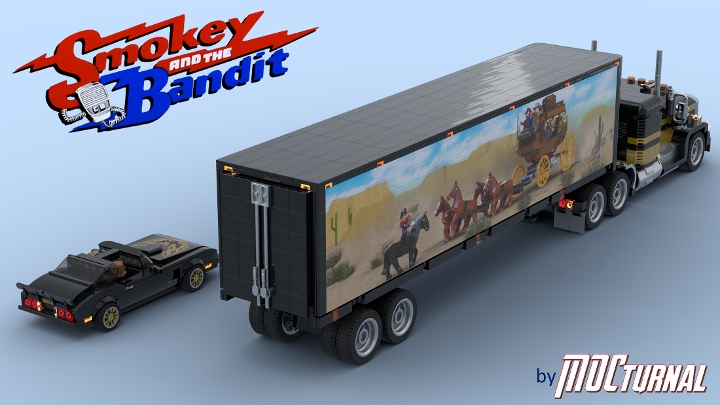 Smokey and discount the bandit lego