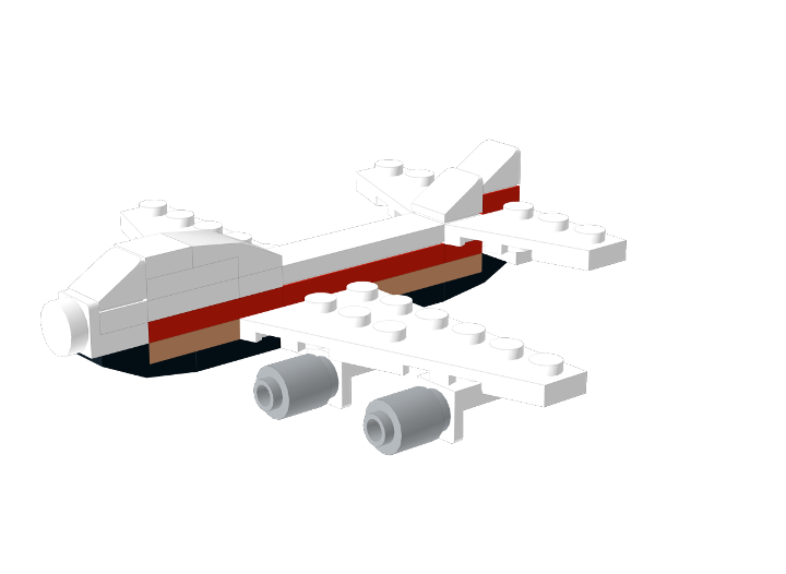 Air Force One 747 Cancelled Livery From BrickLink Studio [BrickLink]