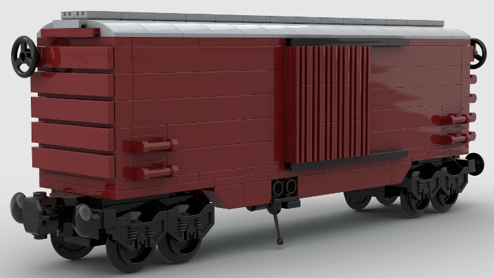 Boxcar from BrickLink Studio [BrickLink]