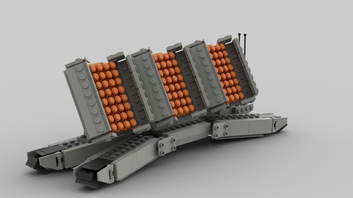 Futuristic Mine Deployment System from BrickLink Studio [BrickLink]