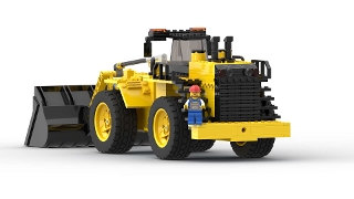 Mining Front Loader from BrickLink Studio [BrickLink]