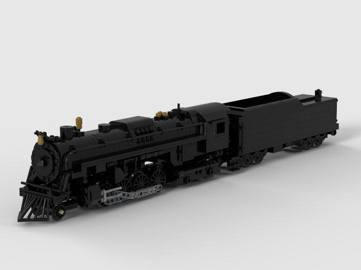 Polar Express Steam Locomotive from BrickLink Studio [BrickLink]