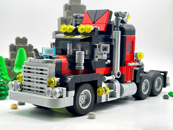 Lego giant hot sale truck