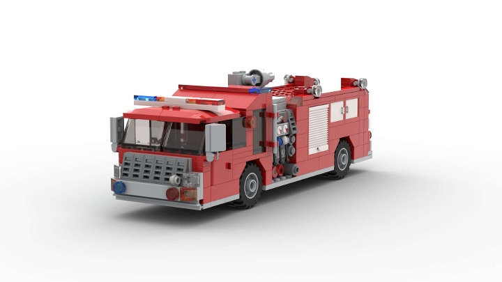Fire Engine from BrickLink Studio [BrickLink]