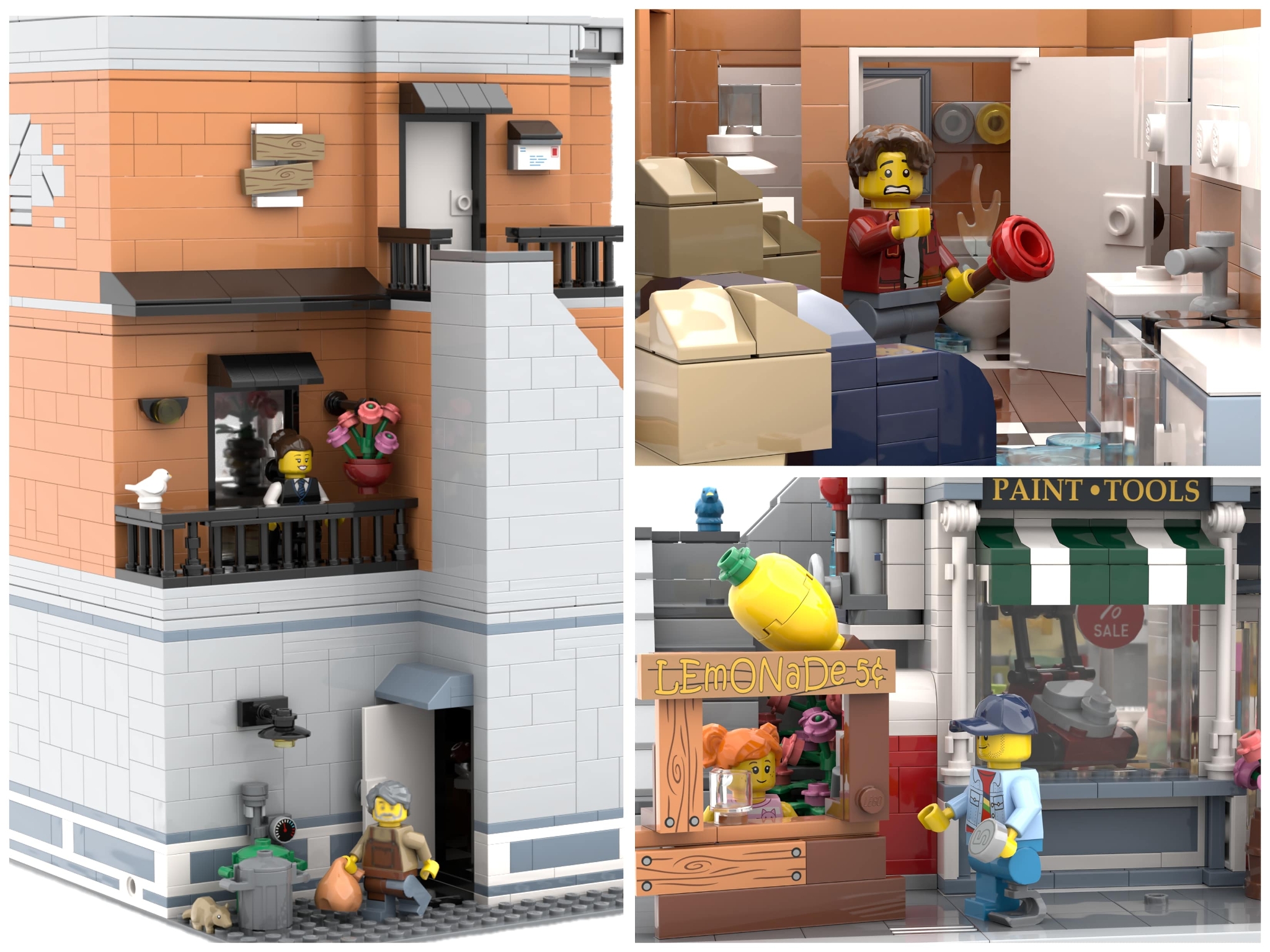 Lego detective office sales bricklink