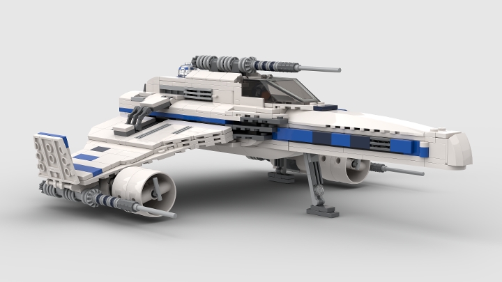 E-Wing from BrickLink Studio [BrickLink]