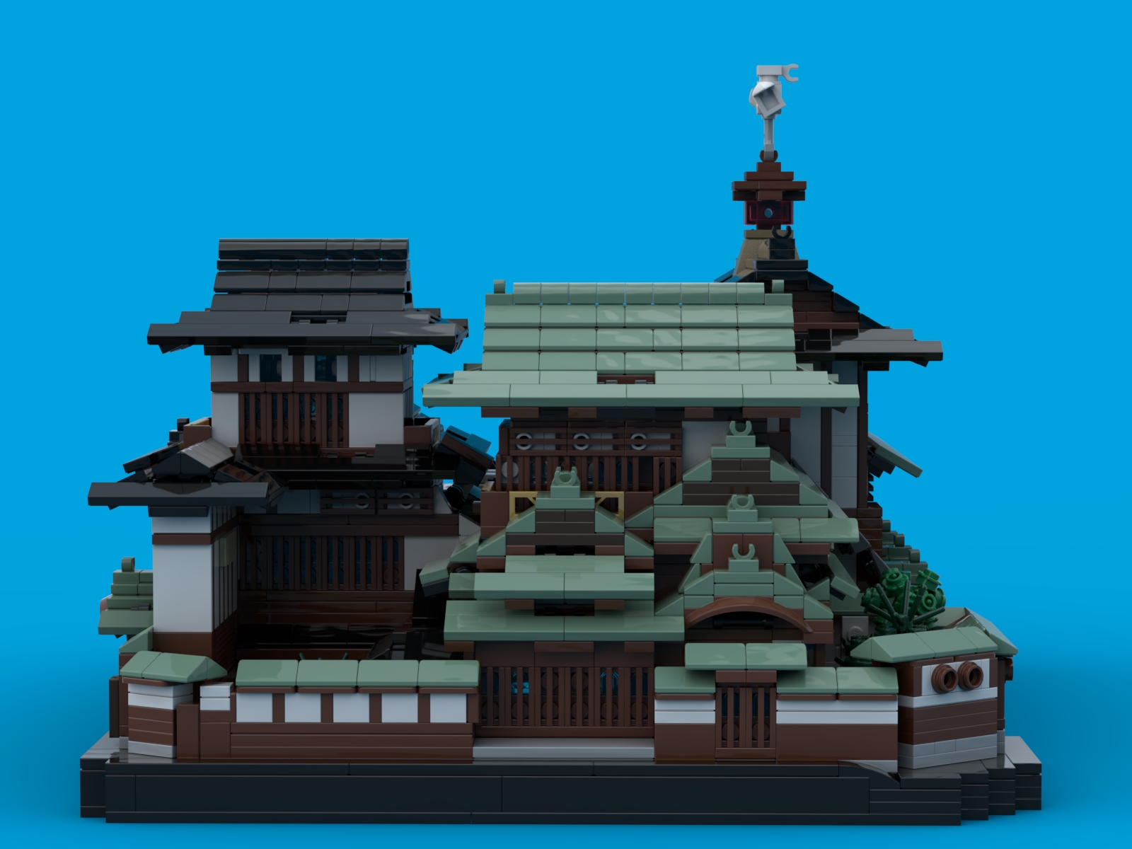 Japanese pagoda Plus Tea House Minecraft schematic