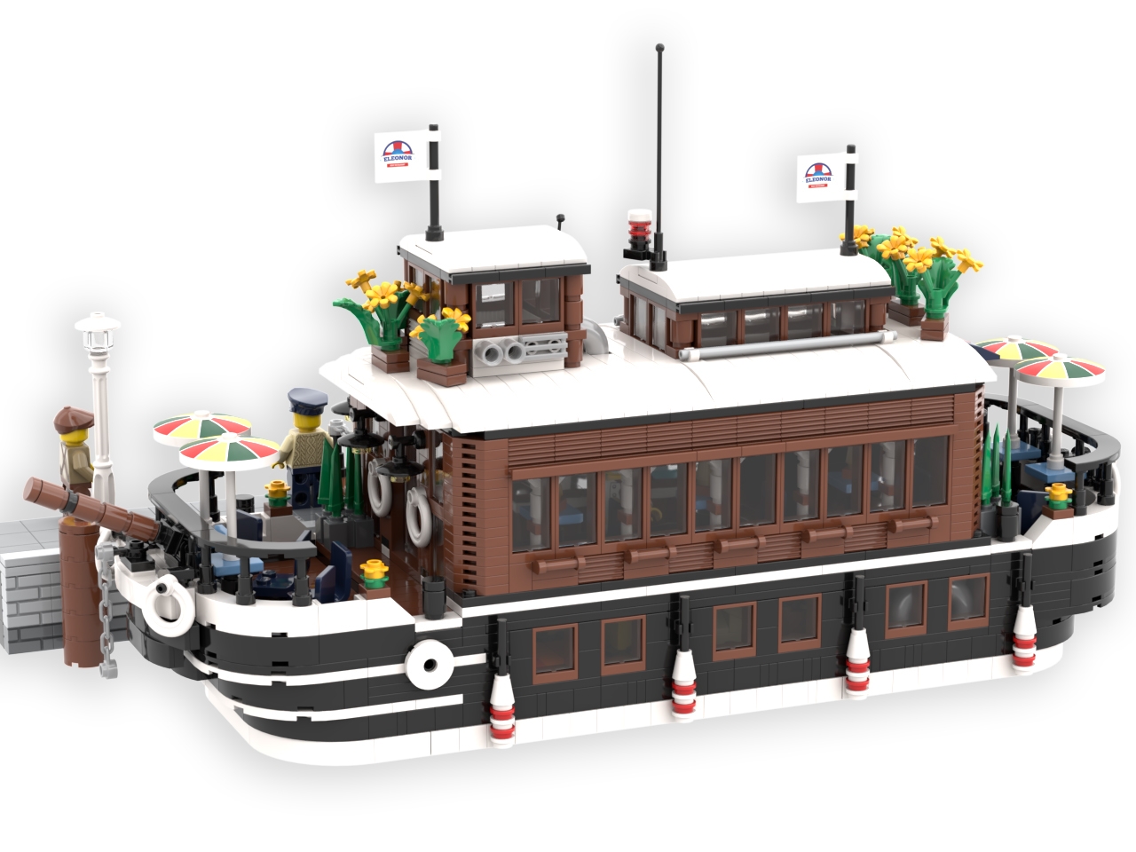 Lego store river boat