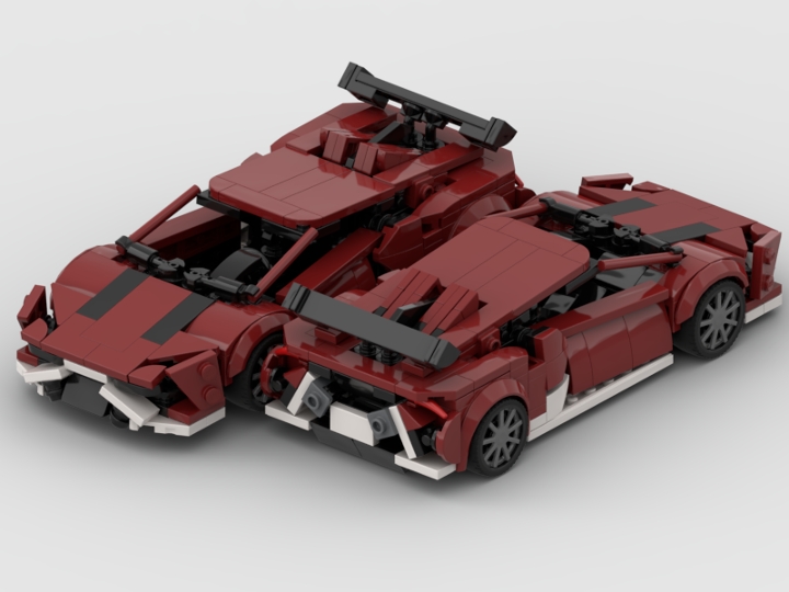 Lamborghini Huracan STO from BrickLink Studio [BrickLink]