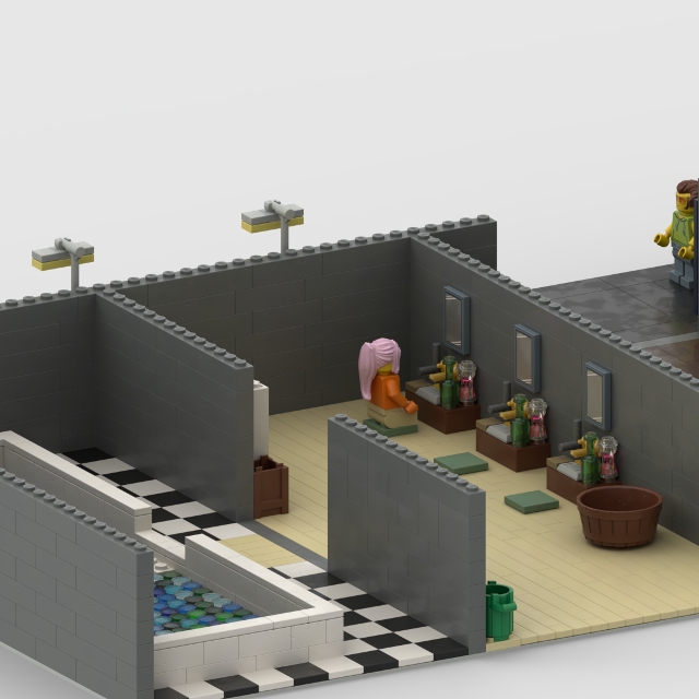 [Japanese Bathhouses] [BrickLink]
