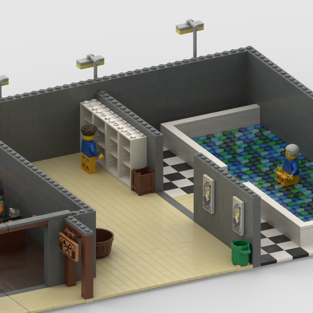 [Japanese Bathhouses] [BrickLink]