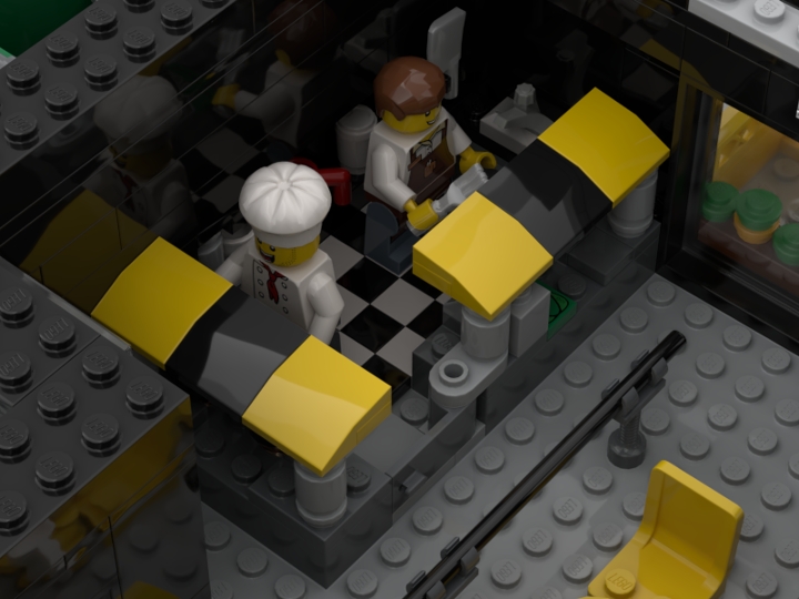 Yellow Brick Road Restaurant from BrickLink Studio