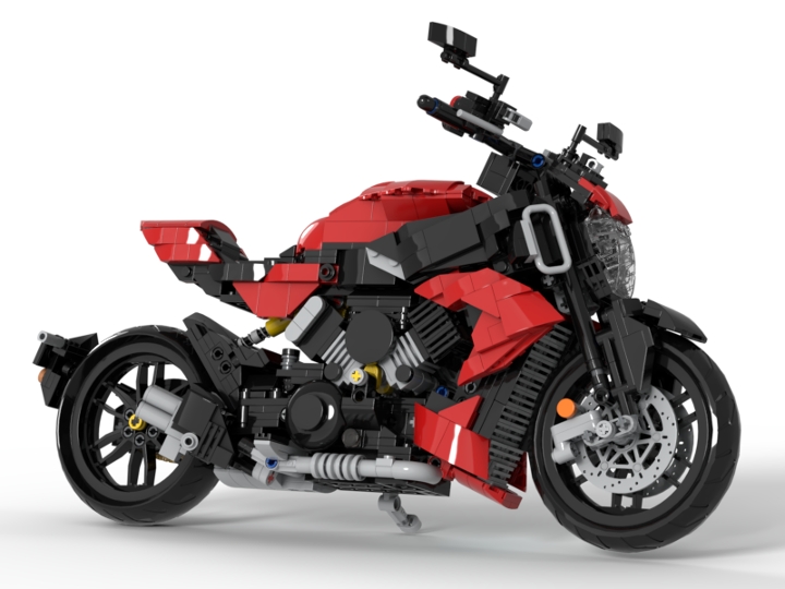 Ducati Diavel V4 from BrickLink Studio [BrickLink]