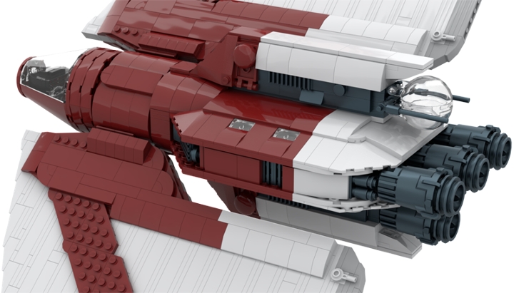 MOC T6 Shuttle from BrickLink Studio [BrickLink]