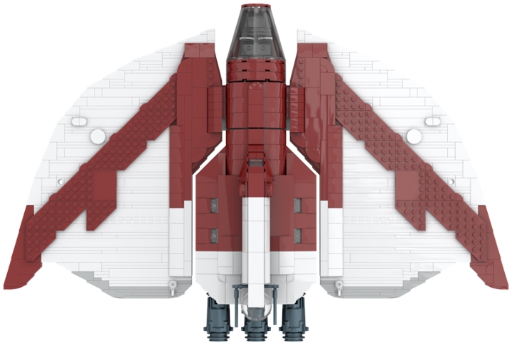 MOC T6 Shuttle from BrickLink Studio [BrickLink]