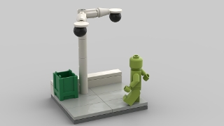 Urban Security Camera from BrickLink Studio [BrickLink]