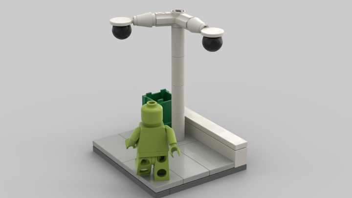Urban Security Camera from BrickLink Studio [BrickLink]
