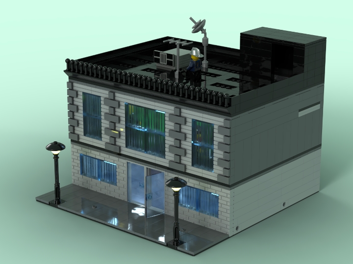 Modular Recording Studio 2.0 from BrickLink Studio [BrickLink]