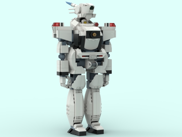 Patlabor AV-98 Ingram, Unit 3 from BrickLink Studio [BrickLink]