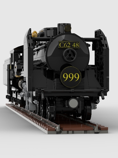 JNR C-62 / Galaxy Express 999 from BrickLink Studio [BrickLink]