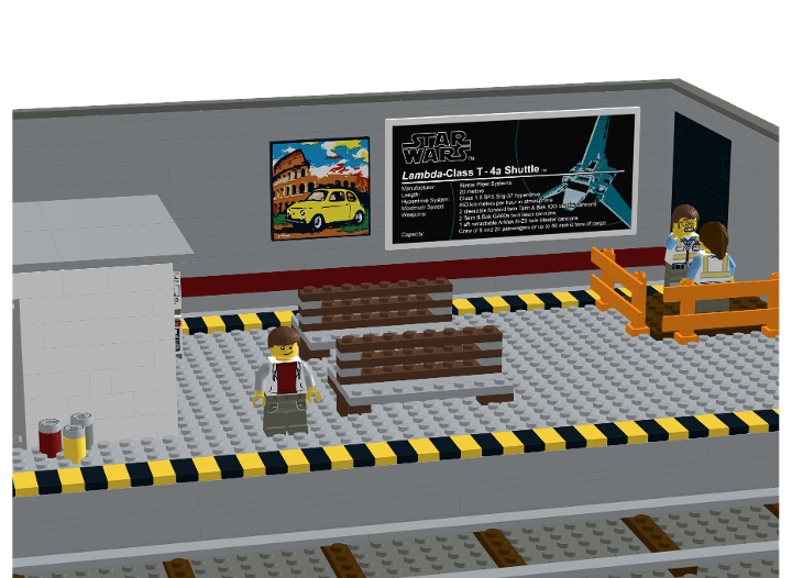 Subway Station from BrickLink Studio [BrickLink]