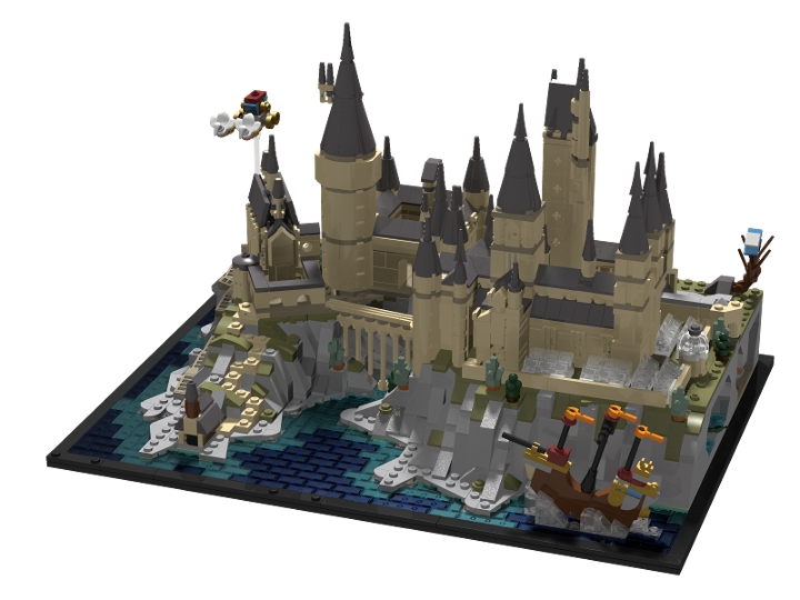 Bricklink best sale hogwarts castle