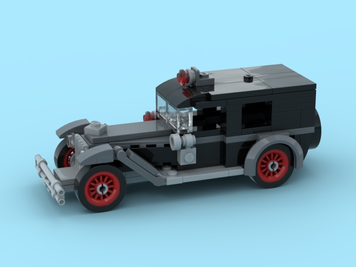 1920s Police Car from BrickLink Studio [BrickLink]